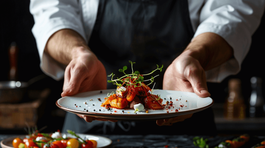 אווירה רומנטית במסעדה כשרה